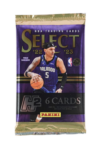 compare product 2022/23 Panini Select Basketball H2 Pack
