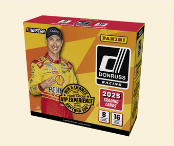 compare product 2025 Panini Donruss Racing NASCAR Hobby Box