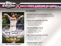 2023 Topps Chrome Baseball Hobby 2023 Topps Chrome Baseball Hobby Pack