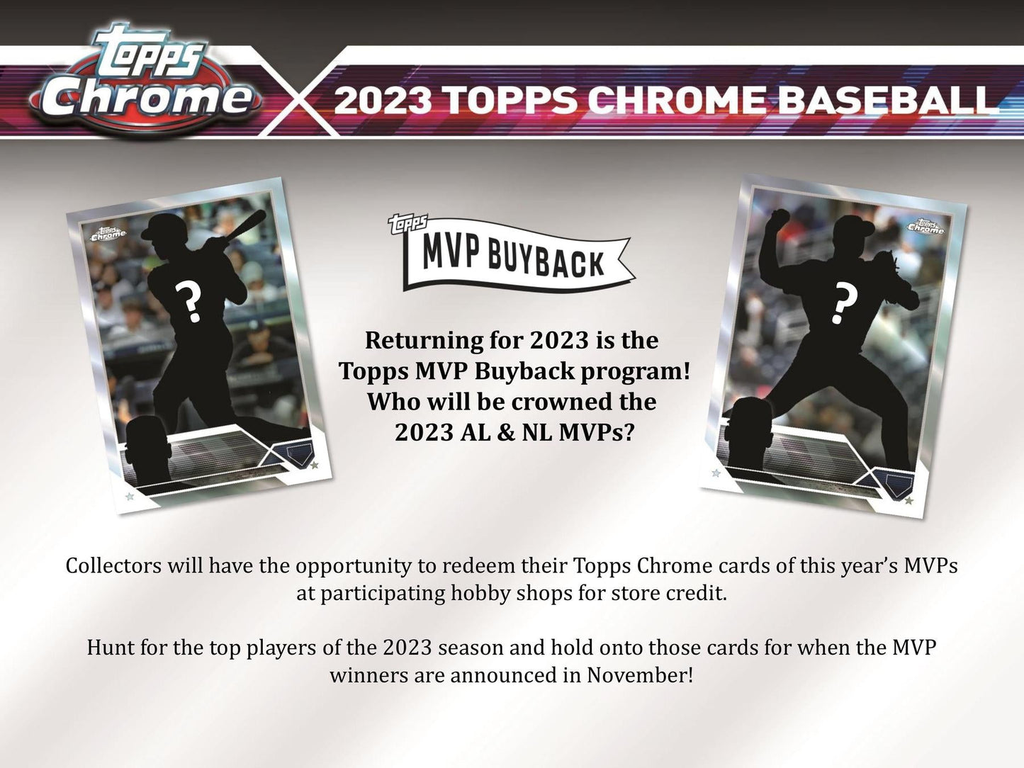 2023 Topps Chrome Baseball Hobby Jumbo Pack
