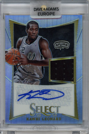 compare product 2012/13 Panini Select Kawhi Leonard Jersey Autograph - Prizm Card #250 037/199