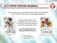 2023 Topps Pristine Baseball Hobby Pack