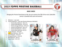 2023 Topps Pristine Baseball Hobby Pack