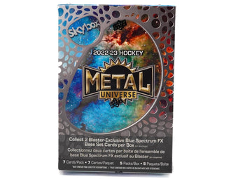 compare product 1x FREE - '22/23 Skybox Metal Universe Hockey Blaster Box