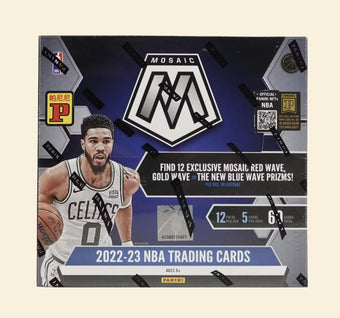 compare product 2022-23 Panini Mosaic International Basketball Box