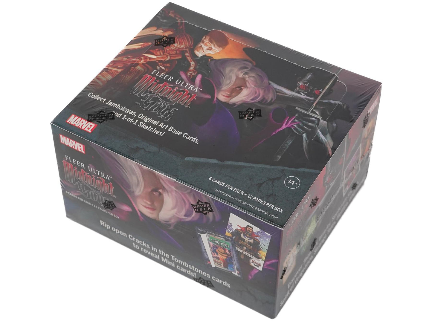 Marvel Fleer Ultra Midnight Sons Trading Cards Hobby Pack (Upper Deck 2023)