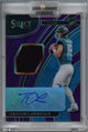 2021 Panini Select Trevor Lawrence Purple Patch Auto Card 28/35