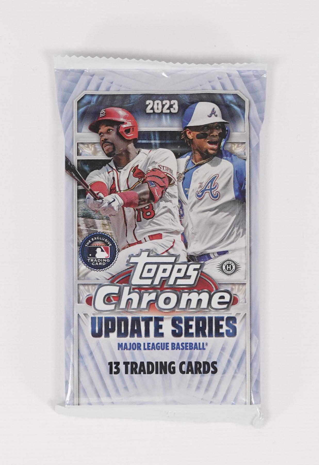 2023 Topps Chrome Update Series Baseball Hobby Jumbo Pack