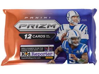 compare product 2023 Panini Prizm Football Hobby Pack