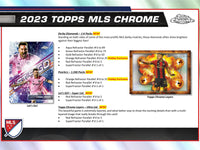 2023 Topps Chrome MLS Major League Soccer Hobby