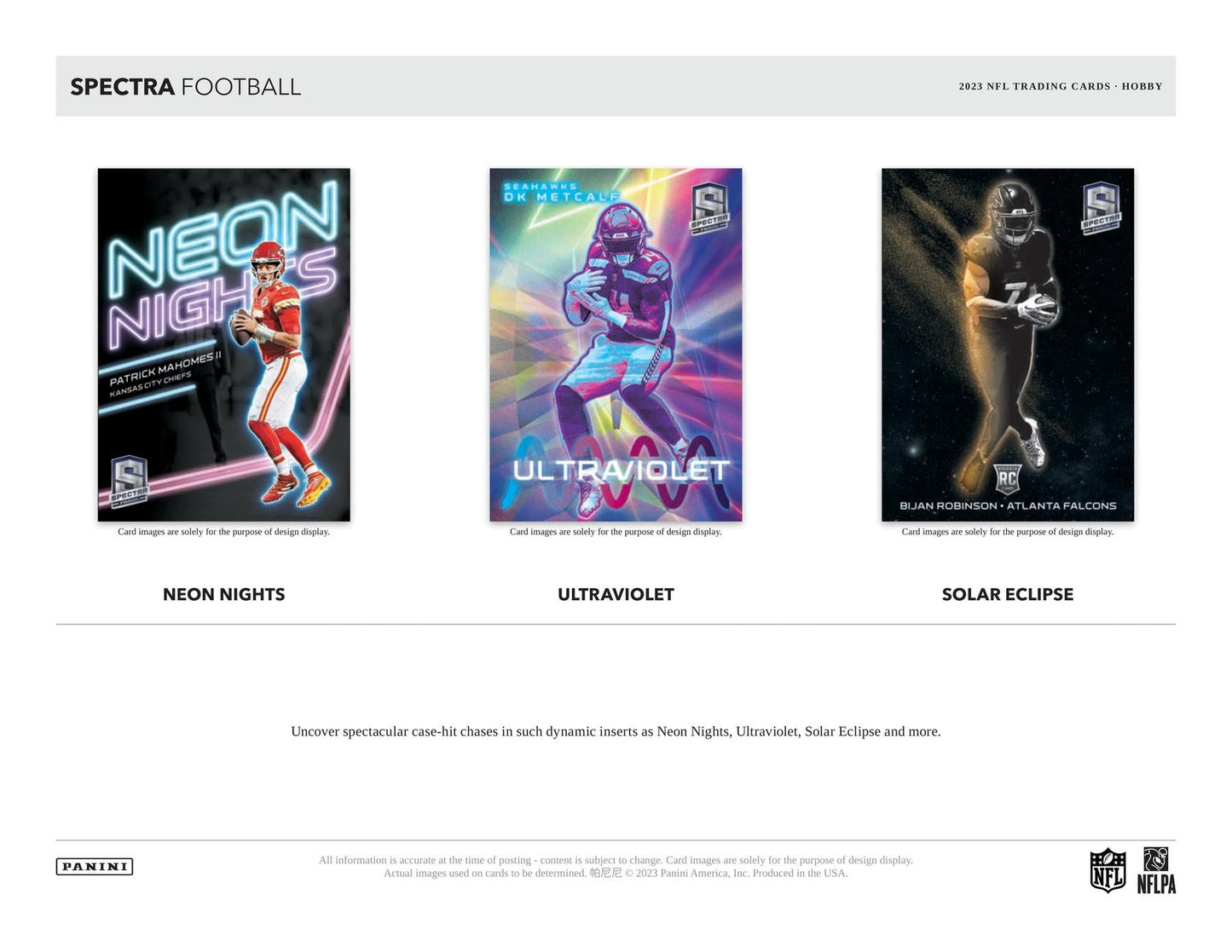 2023 Panini Spectra Football Hobby Pack