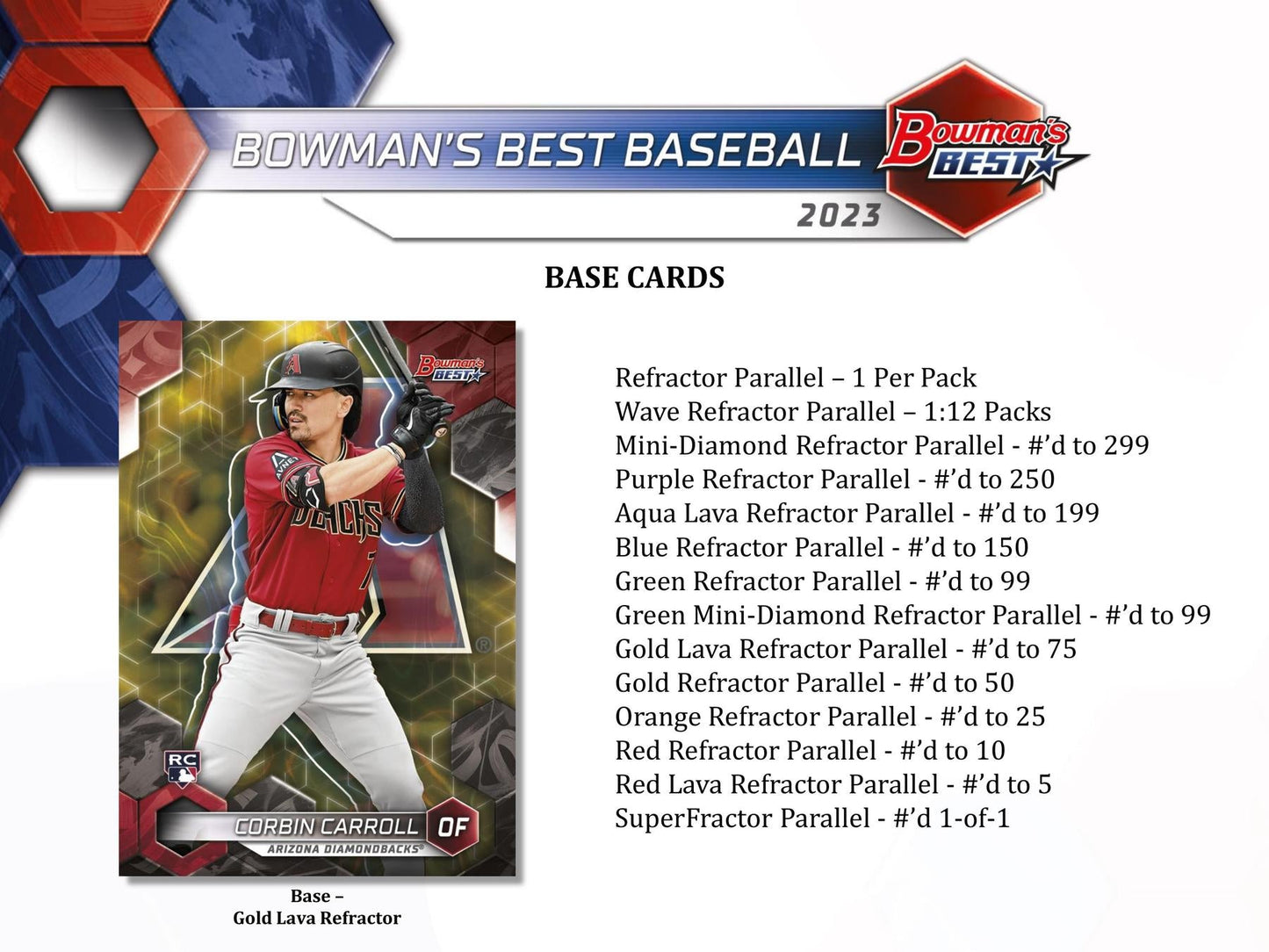2023 Bowman's Best Baseball Hobby Mini-Box