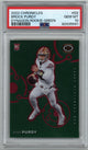 2022 Panini Chronicles Green Brock Purdy Card #D-2 22/49 PSA 10