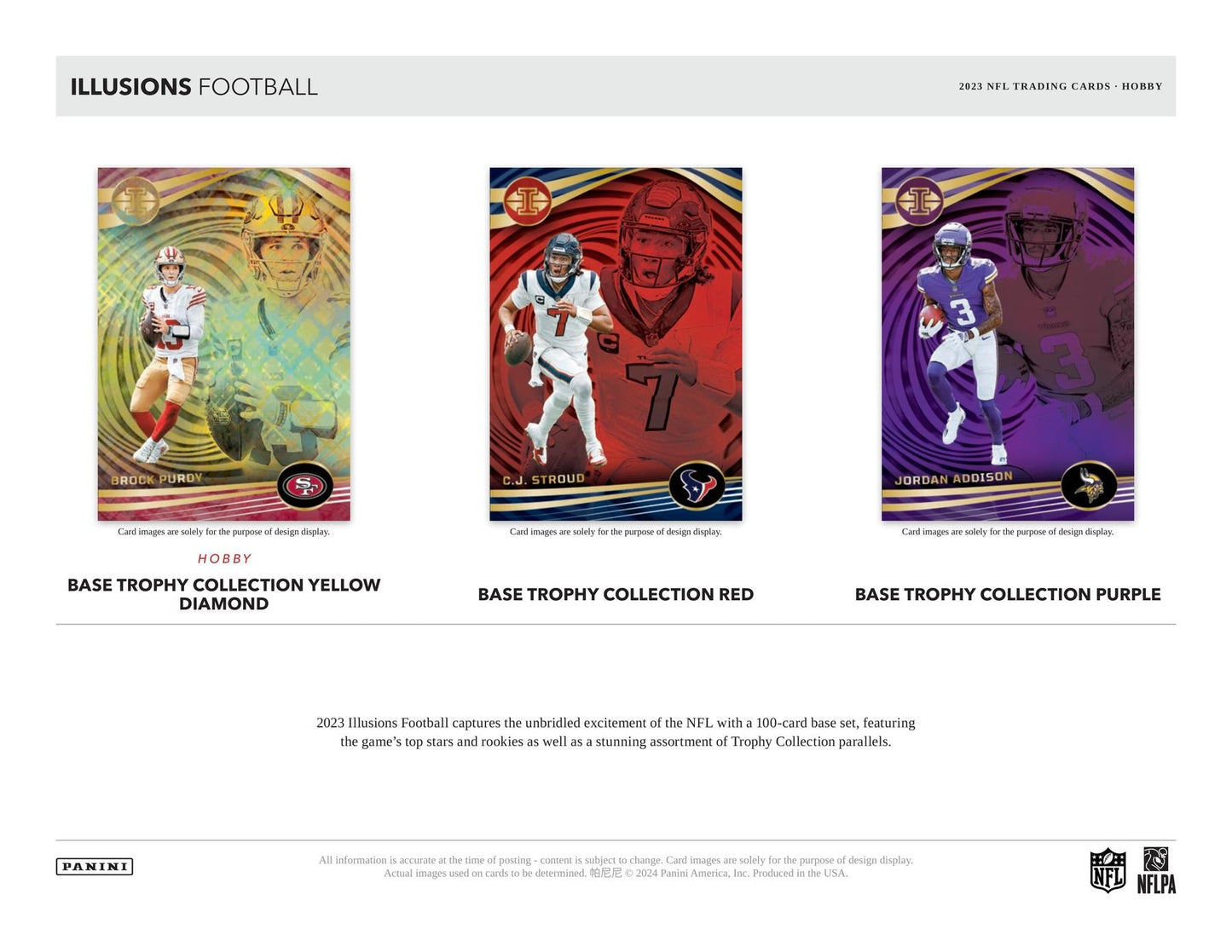 2023 Panini Illusions Football Hobby Pack