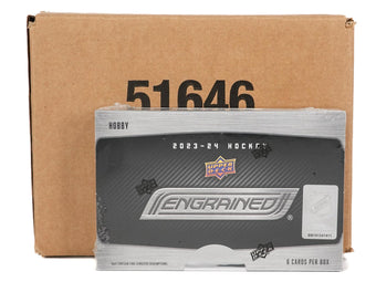 compare product 2023/24 Upper Deck Engrained Hockey Hobby