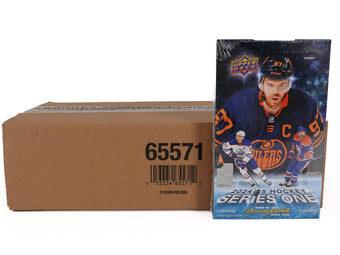 compare product 2024/25 Upper Deck Series 1 Hockey Hobby Box