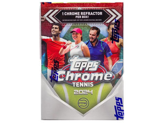 compare product 1x FREE - '24 Topps Chrome Tennis 7-Pack Blaster Box