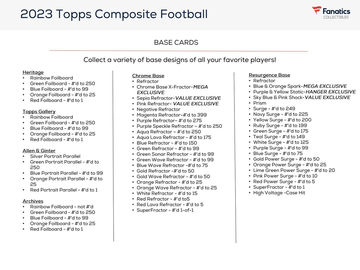 2023 Topps Composite Football 8-Pack Blaster