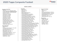 2023 Topps Composite Football 8-Pack Blaster