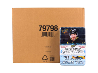compare product 2024/25 Upper Deck Series 2 Hockey Tin