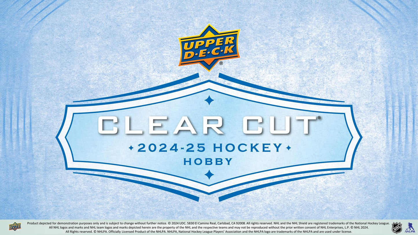 2024/25 Upper Deck Clear Cut Hockey Hobby