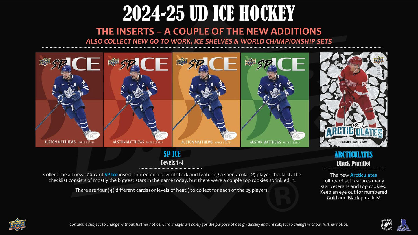 2024/25 Upper Deck Ice Hockey Hobby Pack