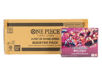 compare product One Piece TCG: A Fist of Divine Speed (OP-11) Booster