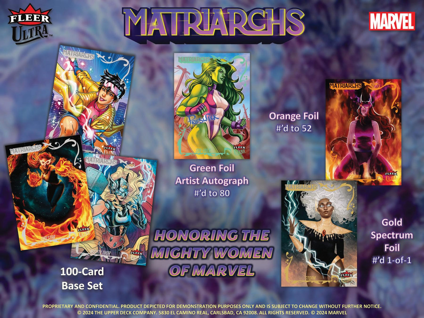 Fleer Ultra Matriarchs of Marvel Hobby Pack (Upper Deck 2024)