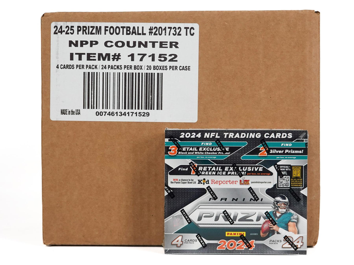 2024 Panini Prizm Football Retail 24-Pack Box