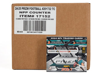 compare product 2024 Panini Prizm Football Retail 24-Pack Box