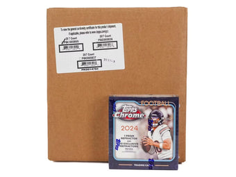 compare product 2024 Topps Chrome Football Mega Box