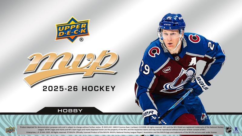 2025/26 Upper Deck MVP Hockey Hobby