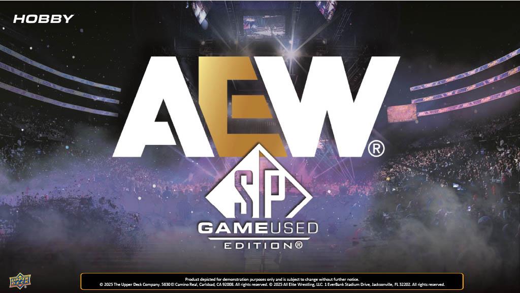 2025 Upper Deck AEW SP Game Used Wrestling Hobby