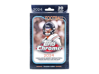compare product 2024 Topps Chrome Football Hanger Box