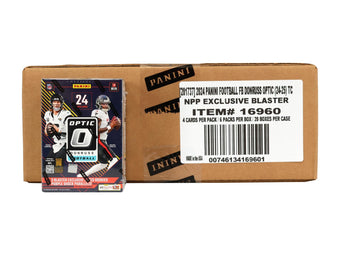 compare product 2024 Panini Donruss Optic Football 6-Pack Blaster (Purple Shock!)
