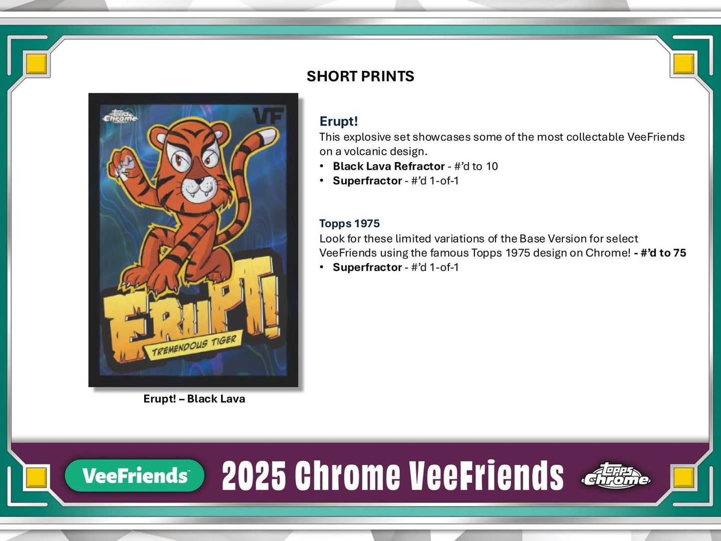 VeeFriends Chrome Hobby Pack (Topps 2025)