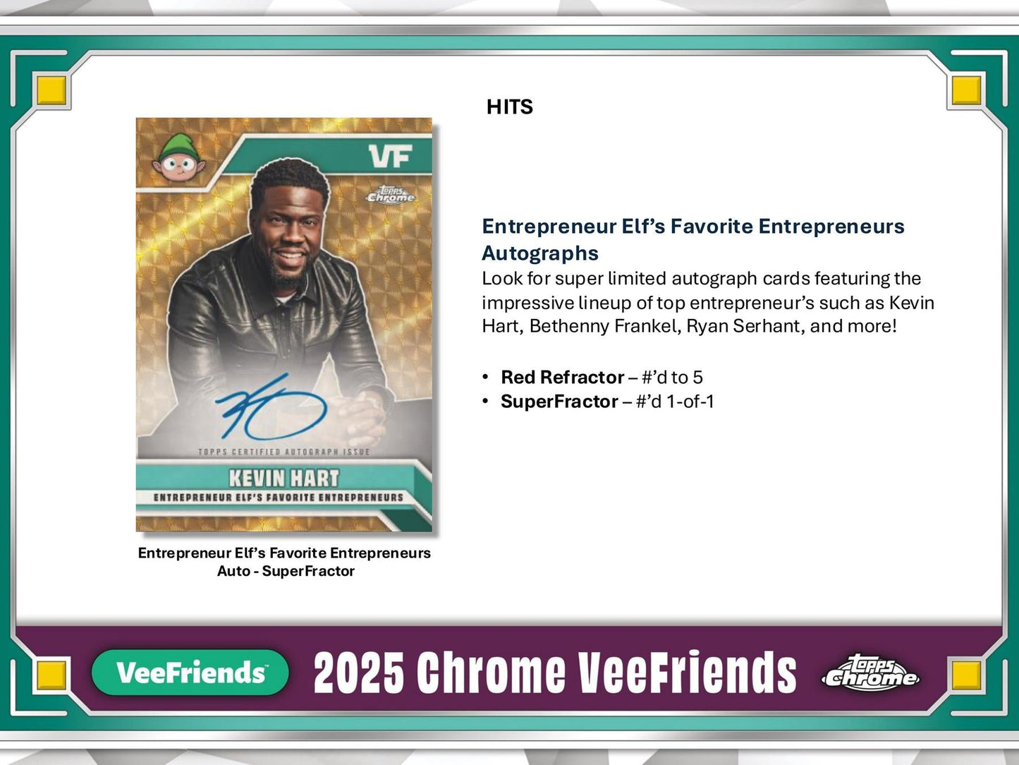 VeeFriends Chrome Hobby Pack (Topps 2025)