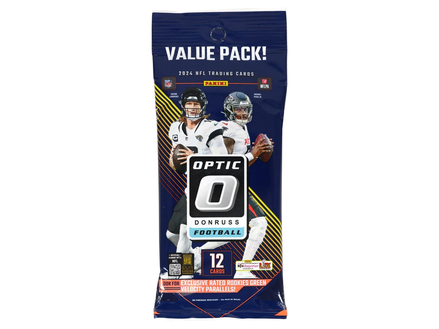 2024 Panini Donruss Optic Football Jumbo Value 12-Pack