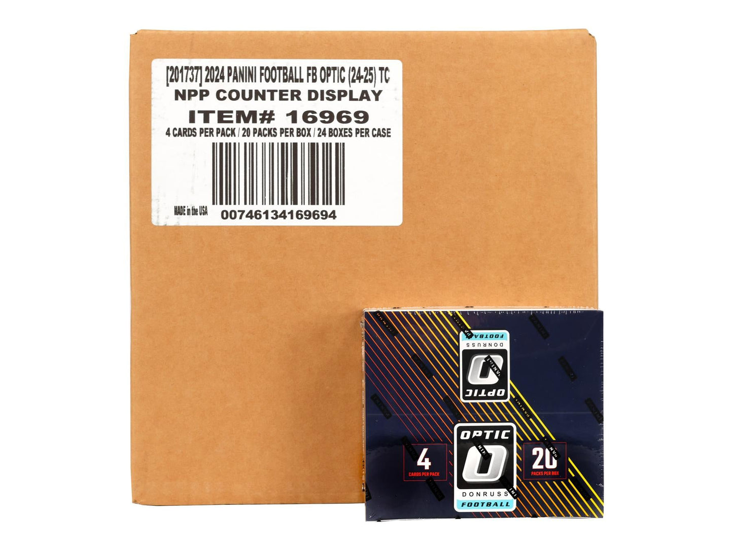 2024 Panini Donruss Optic Football Retail 20-Pack