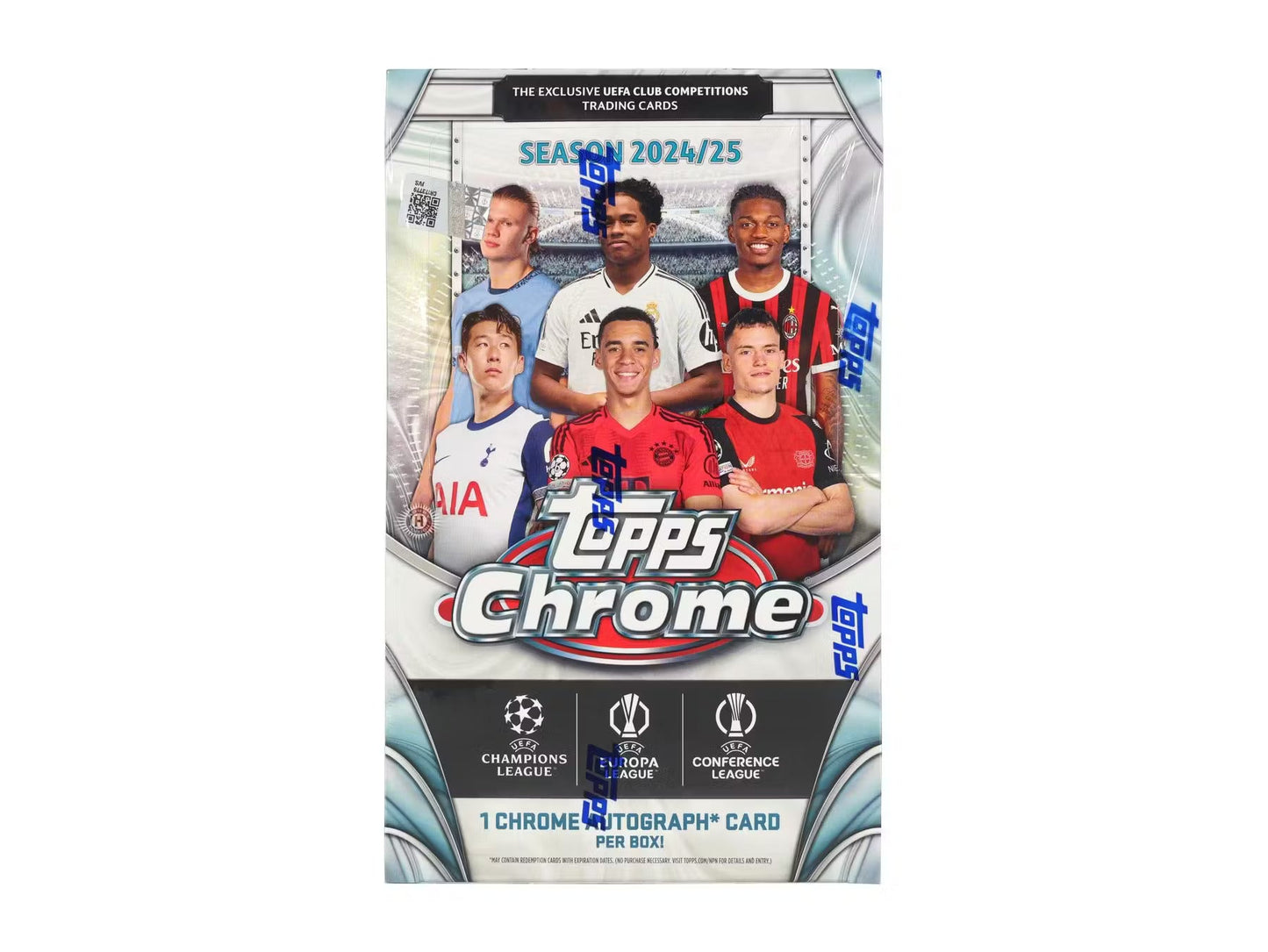 2024/25 Topps Chrome UEFA Club Competitions Soccer Hobby