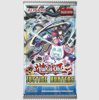compare product Yu-Gi-Oh Justice Hunters Booster Pack