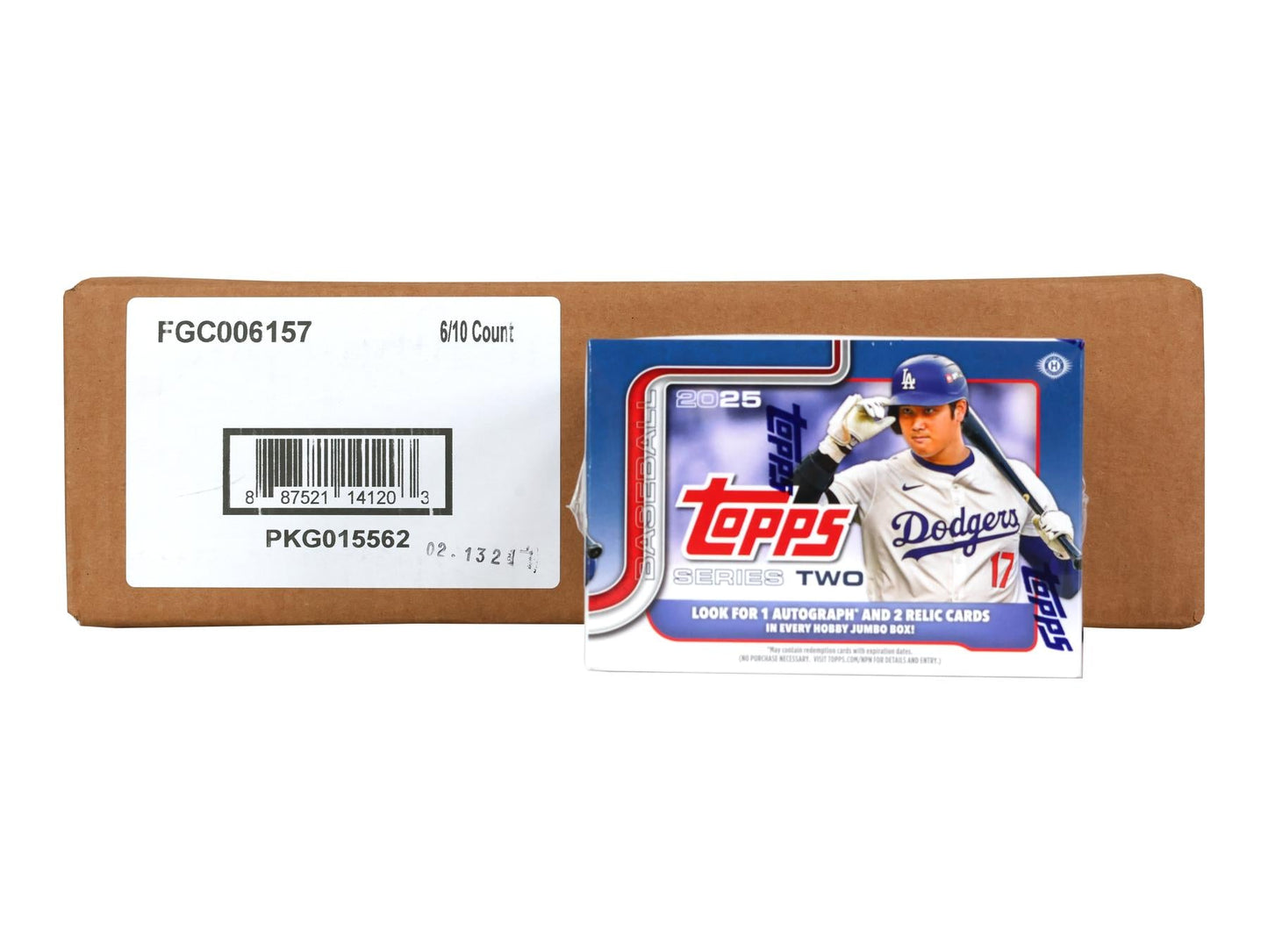 2025 Topps Series 2 Baseball Hobby Jumbo Pack