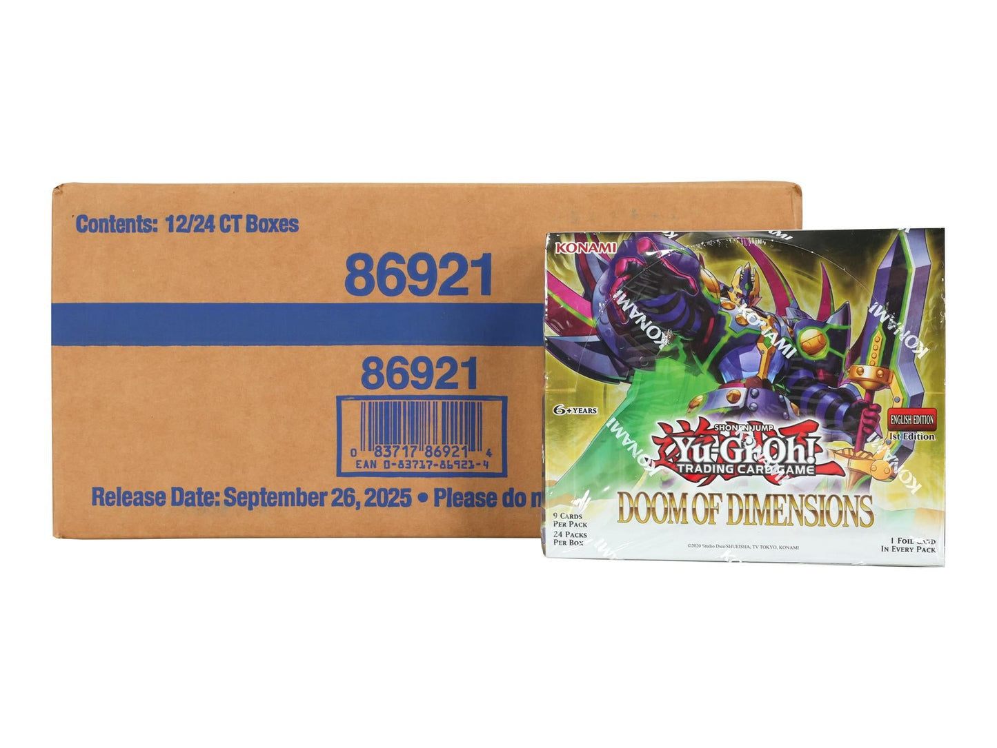 Yu-Gi-Oh Doom of Dimensions Booster