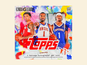 compare product 2024-25 Topps G League Basketball Hobby Box