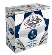 2024/25 Topps Chrome Logofractor UEFA Club Competitions Soccer (London Store Exclusive)