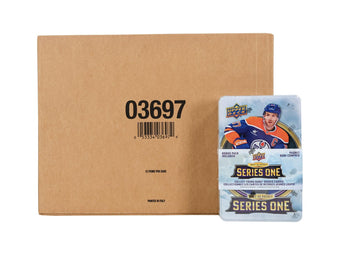 compare product 2025/26 Upper Deck Series 1 Hockey Tin (Box)