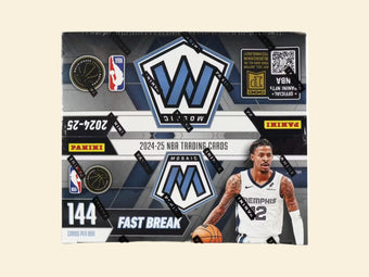 compare product 2024-25 Panini Mosaic Basketball Fastbreak Hobby Box