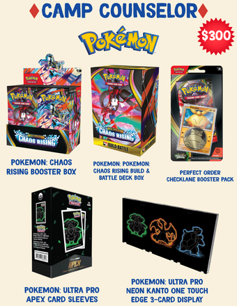 compare product Bleecker Trading Summer Camp Counsler Pokemon Bundle
