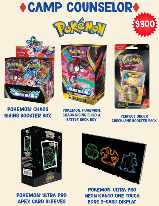 Bleecker Trading Summer Camp Counsler Pokemon Bundle