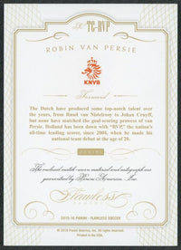 2015/16 Panini Flawless Robin Van Persie Patch Auto /10